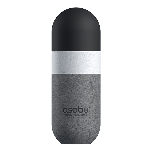 ORB בקבוק טרמי קפסולה גוון שחור