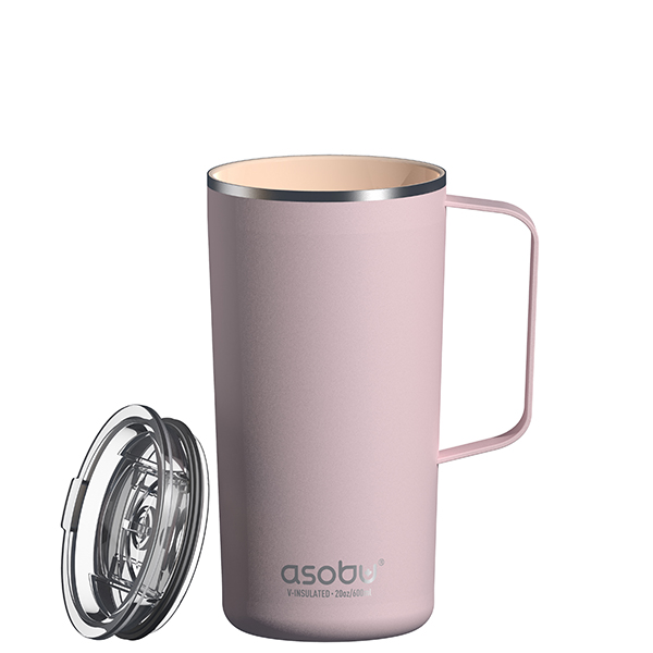 Tower Mug ספל תרמי - גוון ורוד