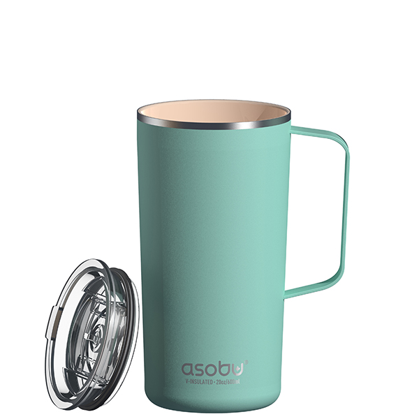 Tower Mug ספל תרמי - גוון טורקיז
